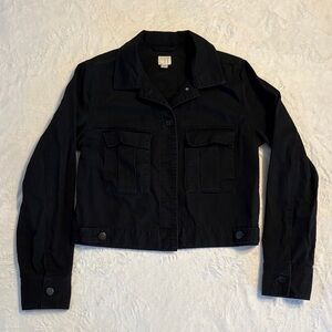 a new day Black Denim Jacket